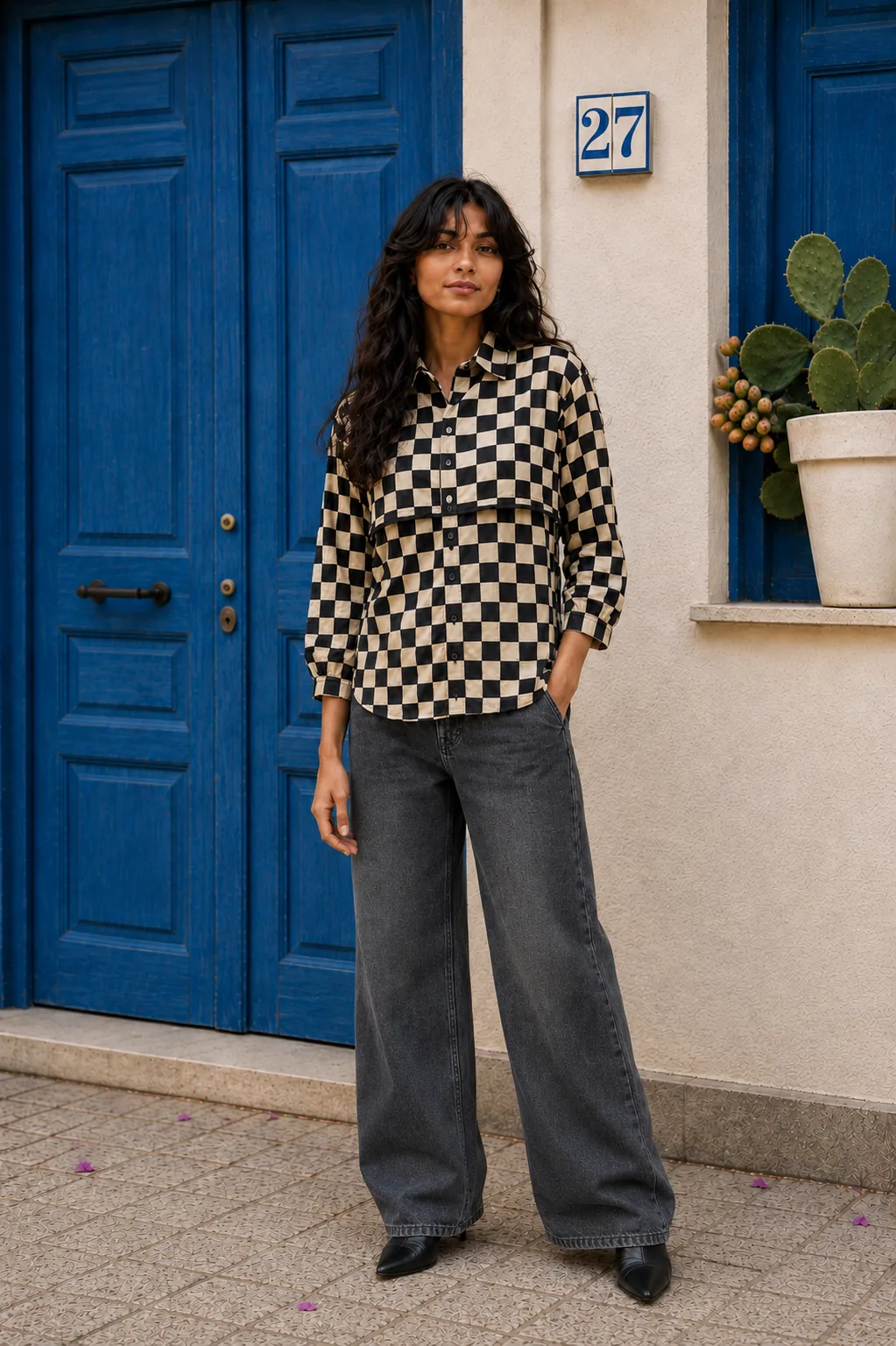 ChessCheck Black Shirt