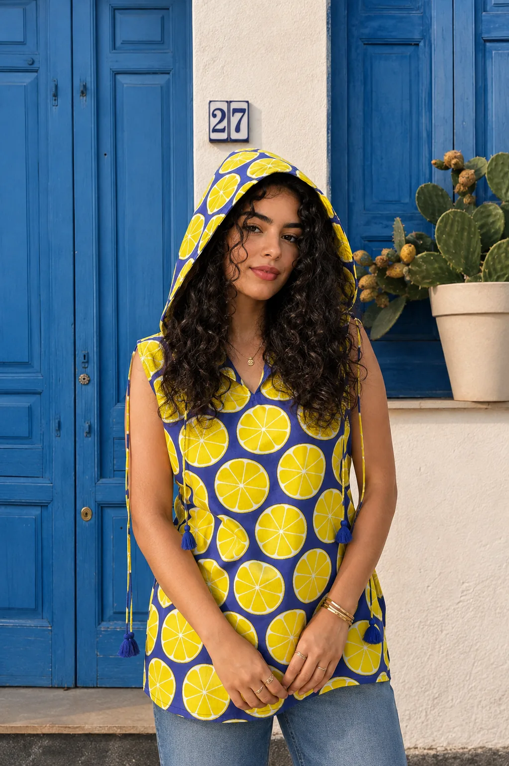 Hip Hop Hoodie Kurti - 100% Cotton