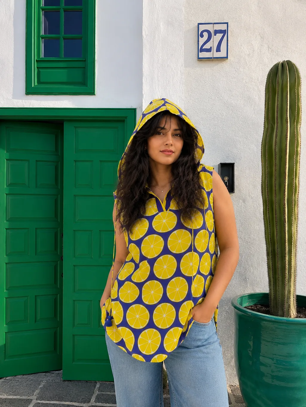 Hip Hop Hoodie Kurti - 100% Cotton