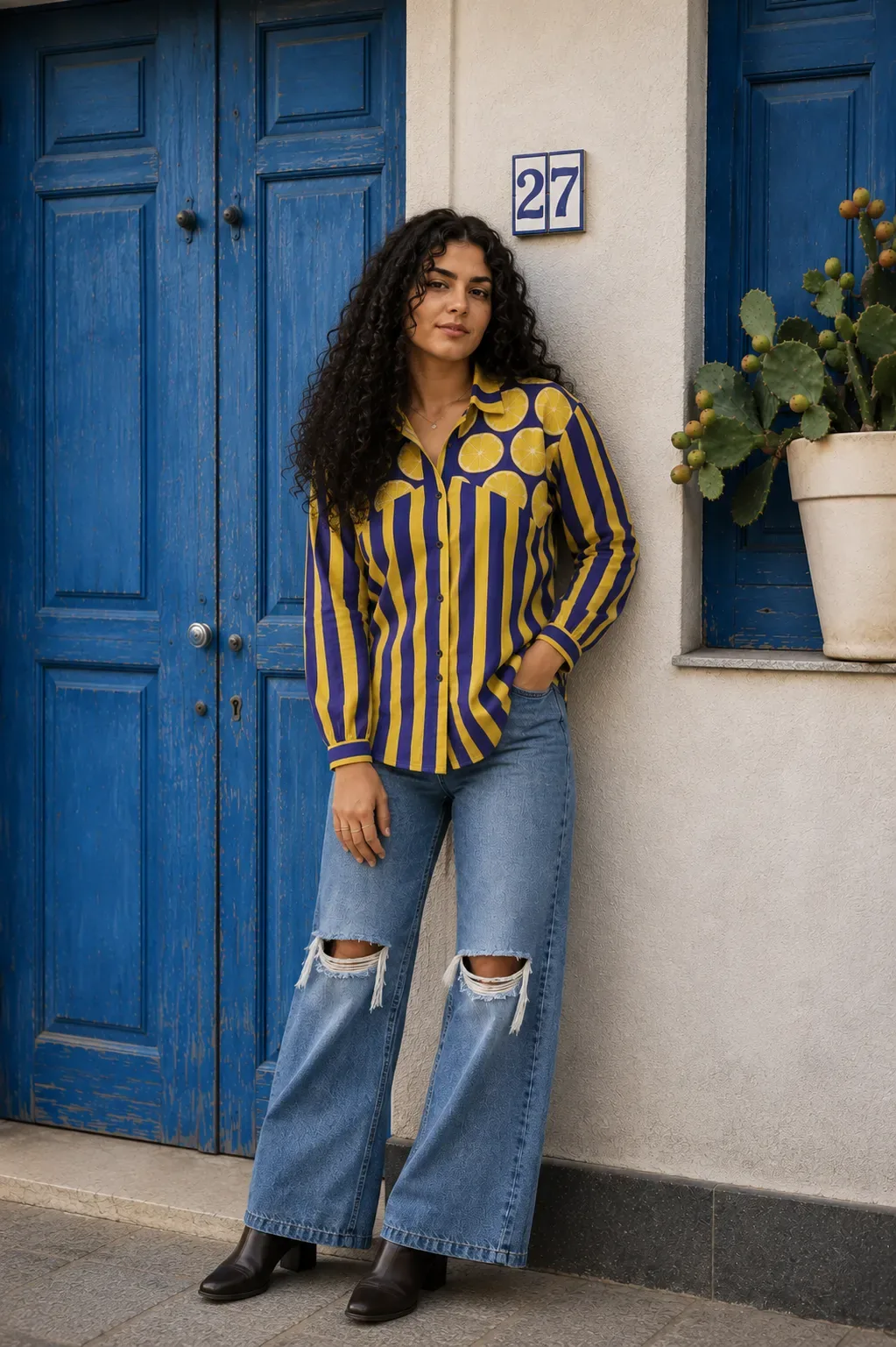 Lemon Zest Oversize Shirt