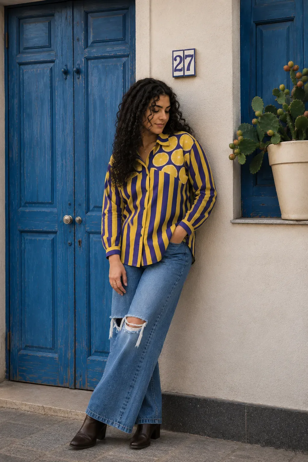 Lemon Zest Oversize Shirt