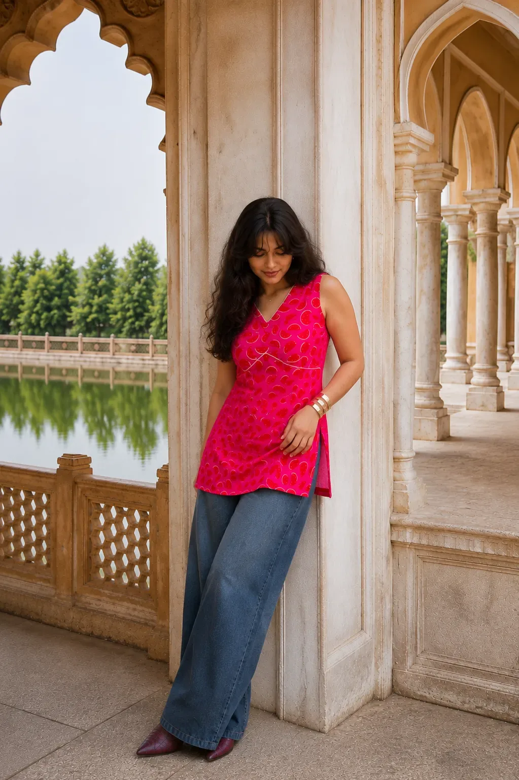 Pink City kurti